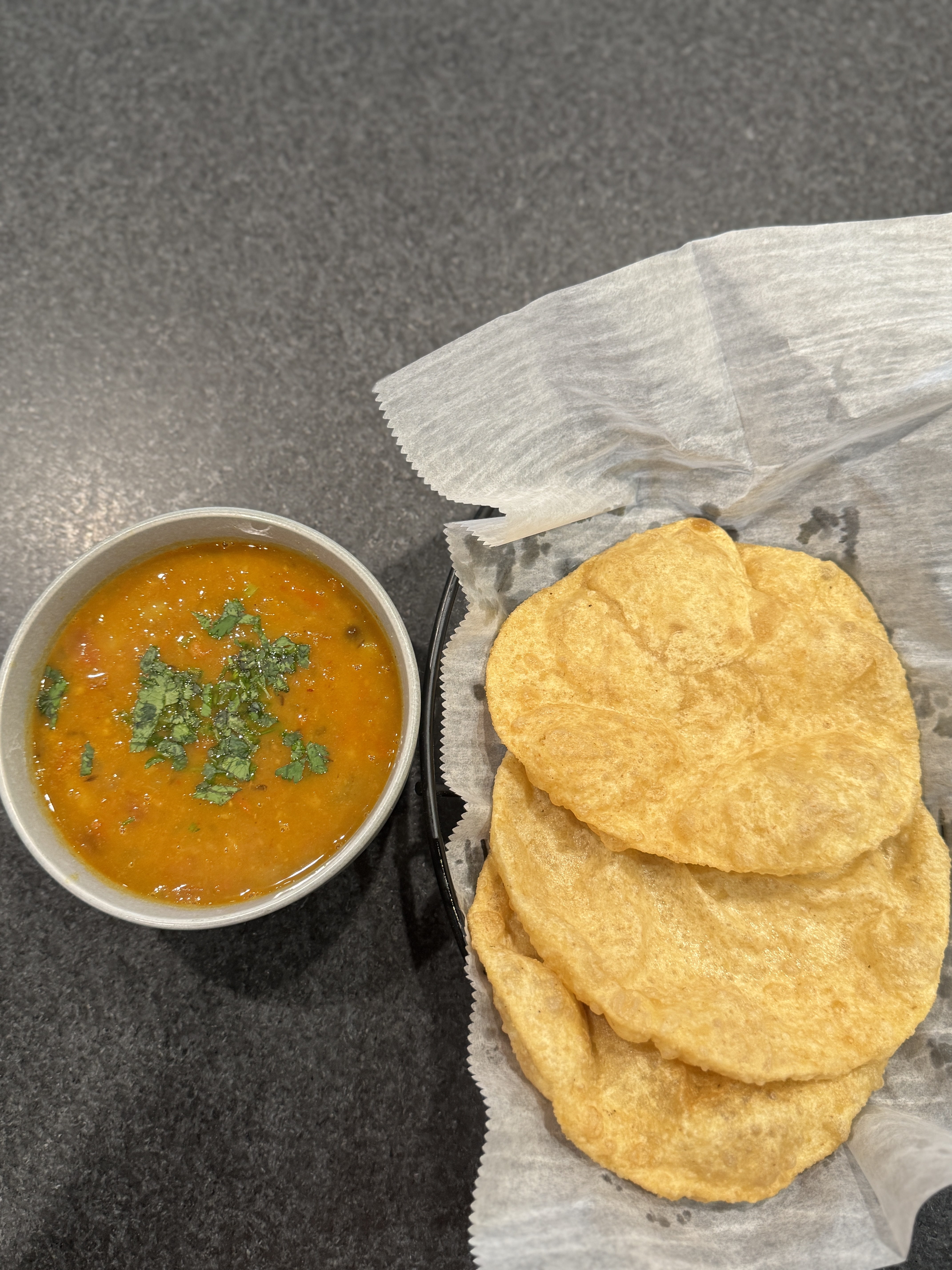 Puri Chana ko Tarkari 